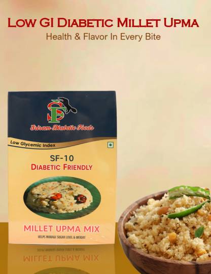 Low GI Diabetic Millet Upma Mix Manufacturers in Bangalore